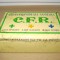 A255-I-Trusa CFR sanitara metal interbelica. Marimi: lungime 13 cm, latime 8.5, inaltime 5 cm.