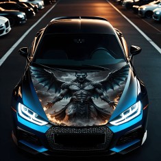 Folie Capota Auto &bdquo;Hood Art&rdquo; rezistenta la exterior, marime M (165 x 120cm) &ndash; Cod: AVX-CAPOTA-026M