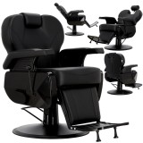Scaun barber Richard hidraulic, profesional, pentru frizerie și barber shop Barberking