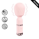 Mini Aparat Masaj stimulare - Tester Velour - Mini-Wand - Loveline, Pink