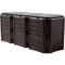 Compostor de gradina, 3 module, Module Compogreen, 1200 L, negru, 198x71.9x82.6 cm, Prosperplast