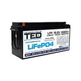 Acumulator LiFePo4 12.8V 200A 484x170x240mm BMS, bluetooth, M8 TED Electric - TED007421 SafetyGuard Surveillance