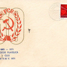 Romania 1971, Expo. Filatelica 1971, PCR, Cluj