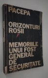 Ion Mihai Pacepa Orizonturi rosii editia New York 1988 posibil autograf