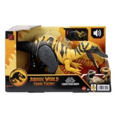 JURASSIC WORLD CHAOS THEORY WILD ROAR DINOZAUR CERATOSUCHOPS SuperHeroes ToysZone foto