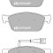 MOTAQUIP LVXL1696 set placute frana,frana disc