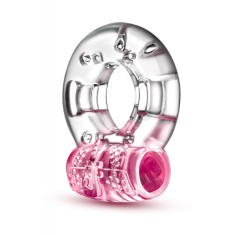Inel de Penis Play with Me Strong Vibration Pink