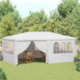 vidaXL Cort de petrecere profesional cu pereți alb 4 x 6 m 90 g/m&sup2;