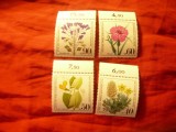 Serie RFG 1980 - FLORA , 4 valori, Nestampilat