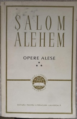 OPERE ALESE VOL.3 INTOARCEREA DE LA IARMAROC-SALOM ALEHEM-277752 foto