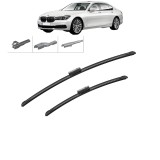 Cumpara ieftin Set 2 Stergatoare BMW Seria 7 (G11, G12) din 2015-2022, pentru parbriz auto, Bosch Aerotwin Multi, din cauciuc siliconat rezistent