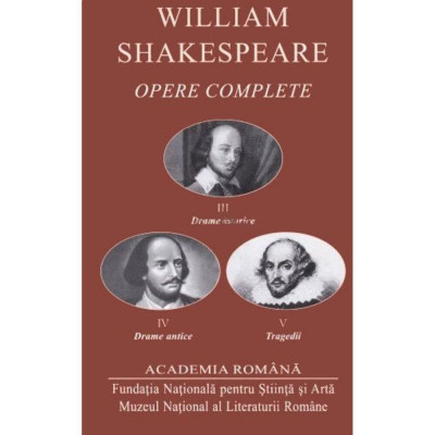 Shakespeare - Opere complete ( Vol. III - Drame istorice ) foto