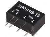 Convertor DC/DC 1W 18-36V la 15V 6-67mA SIP6