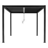 Pergolă luxoasă din aluminiu 3x4