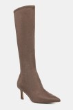 Steve Madden cizme Leisured culoarea bej, cu toc cui, 11003500