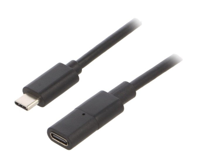 Cablu USB-C la USB-C, 0.75m