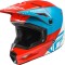 Casca cross/enduro Fly Racing Kinetic Straight Edge Ece, albastru/rosu/alb, marime XL