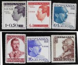 ROMANIA 1940 - Carol II - 10 ani de domnie, serie cu sarniera nestampilat, LP139