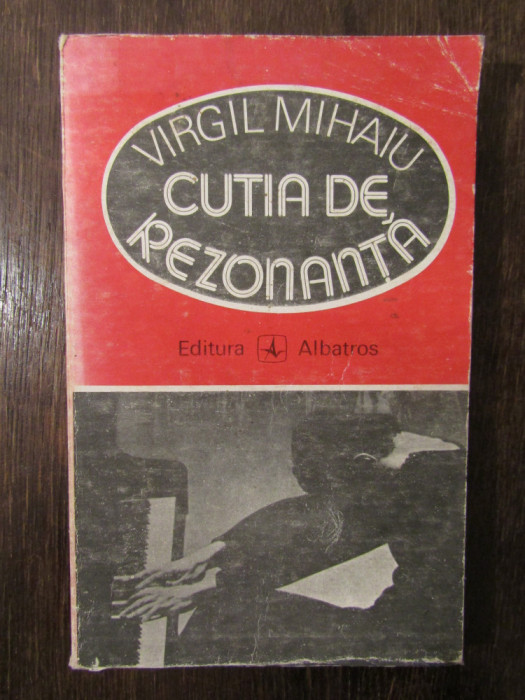 CUTIA DE REZONANTA-VIRGIL MIHAIU