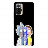 Husa compatibila cu Xiaomi Redmi Note 10 Pro Silicon Gel Tpu Model Rick And Morty Connected