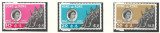 Hong Kong 1961 Mi 193/95 MNH - 100 de ani de timbre, Nestampilat