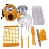 Aparat electric Barste-Chocolatiere pentru topit ciocolata si set fondue