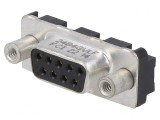 Conector D-Sub 9-PIN Mamă Montare Panou