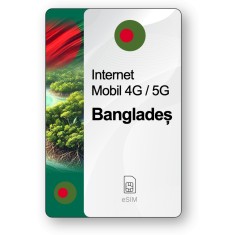 eSIM Internet Bangladesh, valabil 7 zile, trafic 1 GB, Standard