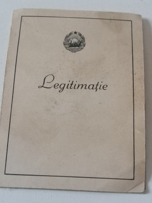 LEGITIMATIE RSR - MEDALIA MERITUL DE ARGINT / 1974 foto