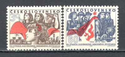 Cehoslovacia.1964 20 ani insurectia slovaca XC.366 foto