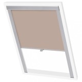 VidaXL Jaluzele opace tip rulou U08/808, bej