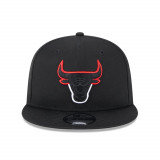 Sapca New Era 9fifty chicago bulls split logo - Cod 15854715109, M/L, Negru