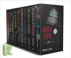 The Complete Collection Of Arsene Lupin 10 Books Box Set By Maurice Leblanc (Gentleman Burglar, The Confessions, The Crystal Stopper And More!),Mauric foto