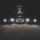 SET 2 FARURI LED PENTRU VW GOLF VII (2012-2016) ROSU LEDriving XENON / POZITIE HALOGEN LEDHL104-GTI OSRAM 12723