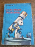 Ce ne spune telescopul - P. Klusantev, 1964, stare buna / R6P3F