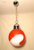 Lustra Richard Essig, Mid-Century sticlă, lava, vintage