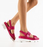 Cumpara ieftin Sandale dama Robute Fuchsia