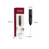 Mixer pentru Spumă de Lapte, Milk Frother, Portabil, Stand Inclus, pentru Cafea
