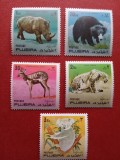 FUJEIRA, FAUNA - SERIE COMPLETĂ MNH, Nestampilat