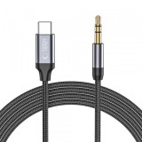 Cablu Audio USB-C - 3.5mm Tech-Protect Ultraboost, 1m, Negru, Universal