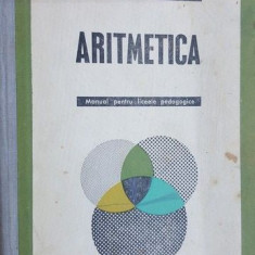 Aritmetica manual pentru licee pedagogice- Eugen Rusu