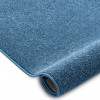 Mocheta SANTA FE albastru 74 simplu, culoare, solidă, 400 cm, Polipropilena