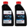 Pachet 2 litri Antigel Toyota Long Life Coolant gata preparat rosu