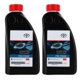 Cumpara ieftin Pachet 2 litri Antigel Toyota Long Life Coolant gata preparat rosu