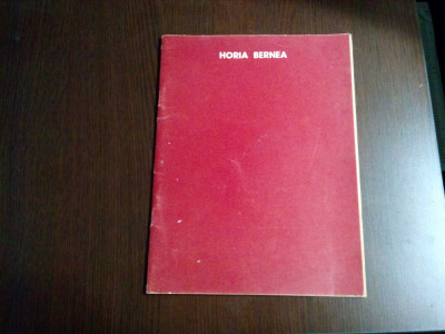 HORIA BERNEA (dedicatie-autograf) - Pictura, Grafica - Catalog, Aprilie 1985 foto
