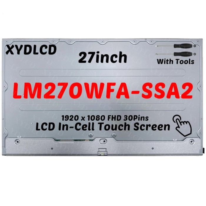 Display PC Desktop All in one AIO, Asus, A5702W, A5702WVAK, A5702WVAT, 18100-27000000, LM270WFA-SSA2, LM270WFA(SS)(A2), 27 inch, FHD, touchscreen, 75H