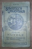 Biblioteca Universală Nr.&nbsp;38-39 * Edgar Poe - Nuvele (Editura Biroului Universal A.&nbsp;I. Niţeanu)