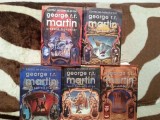 CANTEC DE GHEATA SI FOC-GEORGE R.R.MARTIN (5 VOL) EDITIE CARTONATA