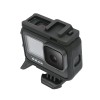 Cadru de protectie, Surewo, compatibil GoPro Hero 12, sisteme de prindere cold shoe, negru