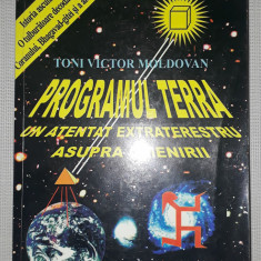 Toni Victor Moldovan - Programul Terra (dedicatie, autograf)